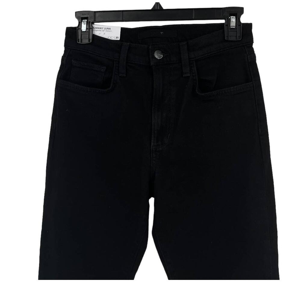Joe's Jeans The Runway Luna high rise cigarette black size 24 - Picture 3 of 5